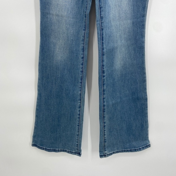 NWT INDIGO BLUE Fit Belly Bootcut Stretch Denim Maternity Jeans Pants Size XS - Picture 6 of 7